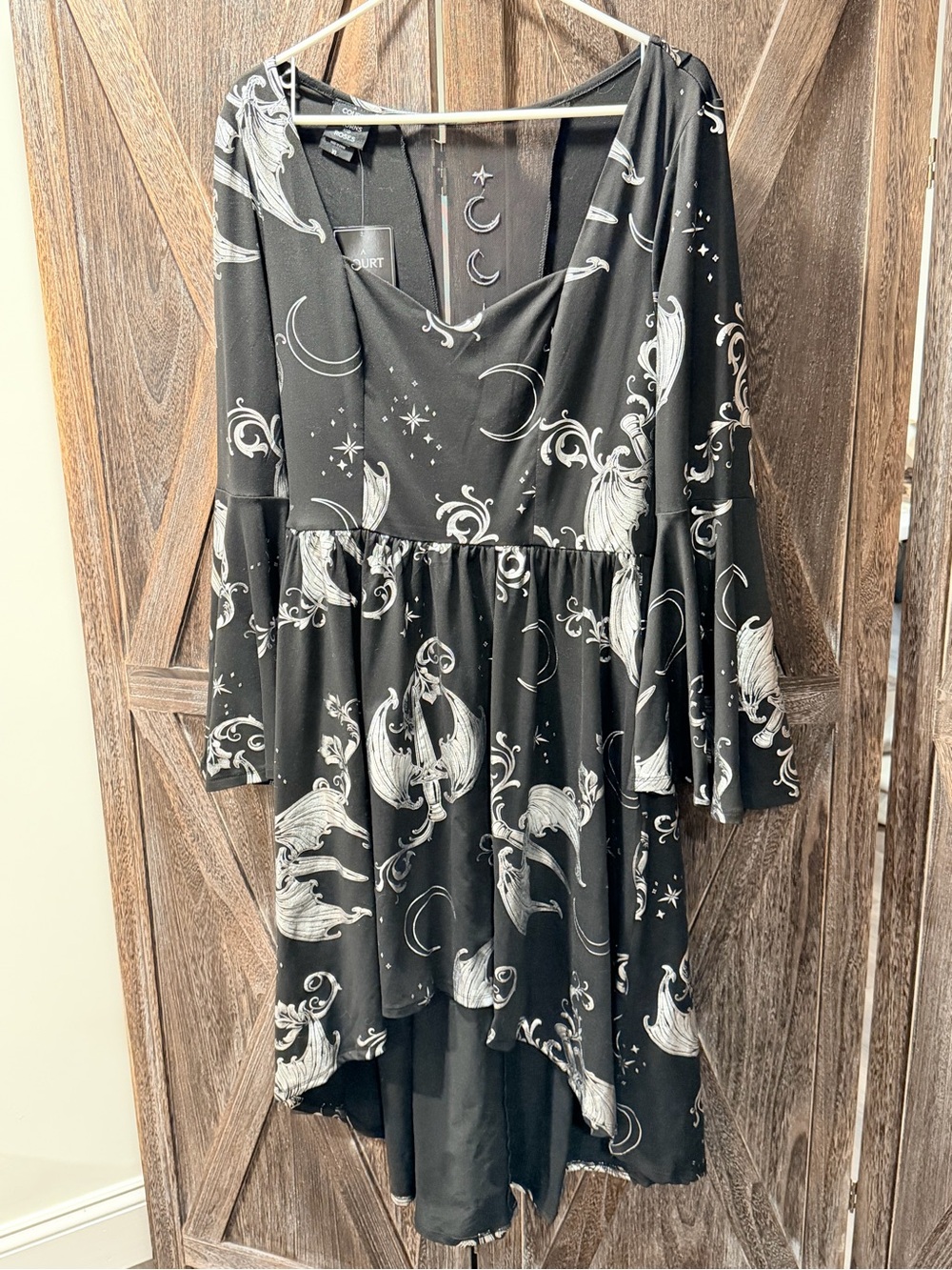 Hot Topic- A Court of Thorns and Roses High-Low Celestial Dress XL NWT